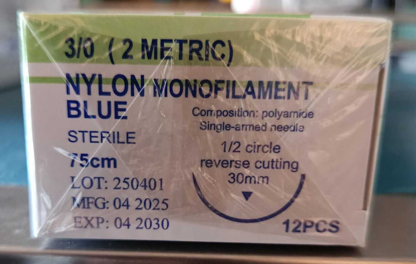 3/0 RC Nylon Suture