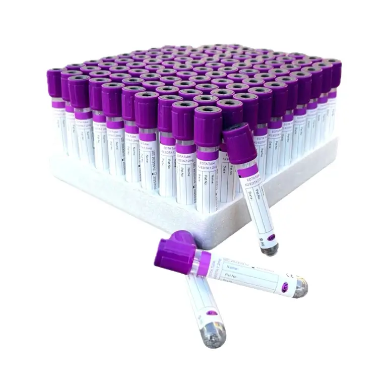 Purple Blood Collection Tubes (EDTA)