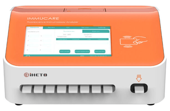 iHETO POCT  Fluorescence Immunoassay Analyzer